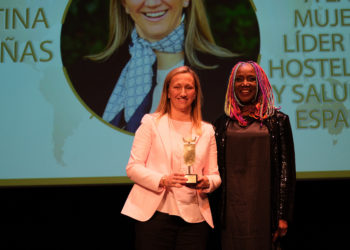 Cristina Cabañas, Premio de Honor a la Mujer Líder en la Hostelería y Salud en España.